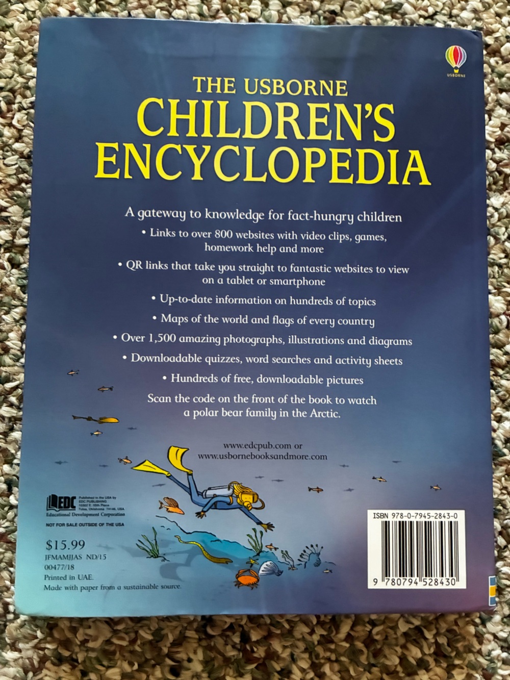 Usborne Children’s Encyclopedia - Picture 2 of 2